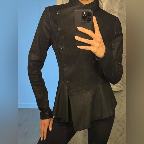 Veronica Beard Leather Jacket - Picture 2 of 13